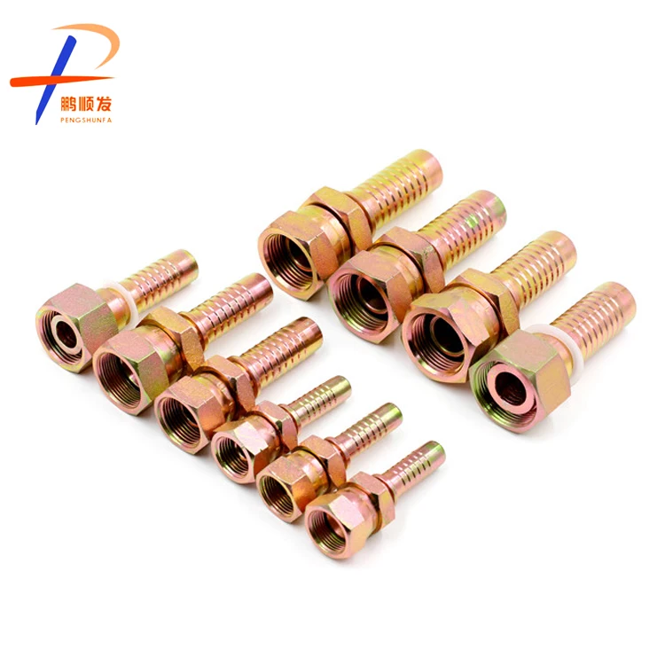 Factory Direct Sales 80Pcs Quick Connect Reusable BSP/ORFS/NPT/SAE/JIC lpg Gas/air/gas Brake Hydraulic Hose Pipe Fitting for Car