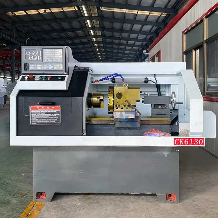 CK 6130 CE Automatic CNC Lathe Machine - Horizontal Metal Turning