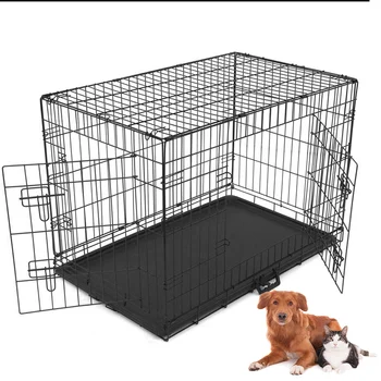 China Manufacture Quality Pet Cages Kennel Collapsible Indestructible Dog Cage