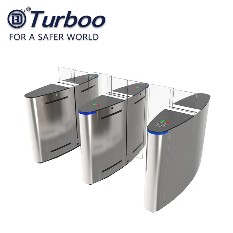 High Security Fingerprint Pedestrian Face Recognition Access Control Turnstile Barrier Gate System for Gyms