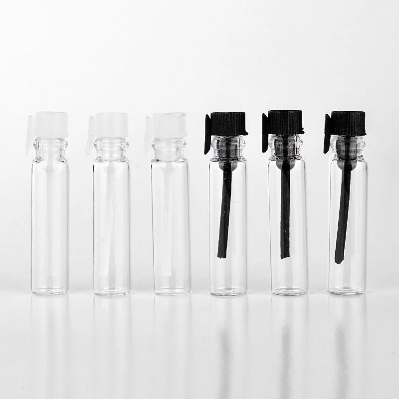 Wholesale 1 ml Glass Perfume Sample Bottles Cosmetic Mini Perfume
