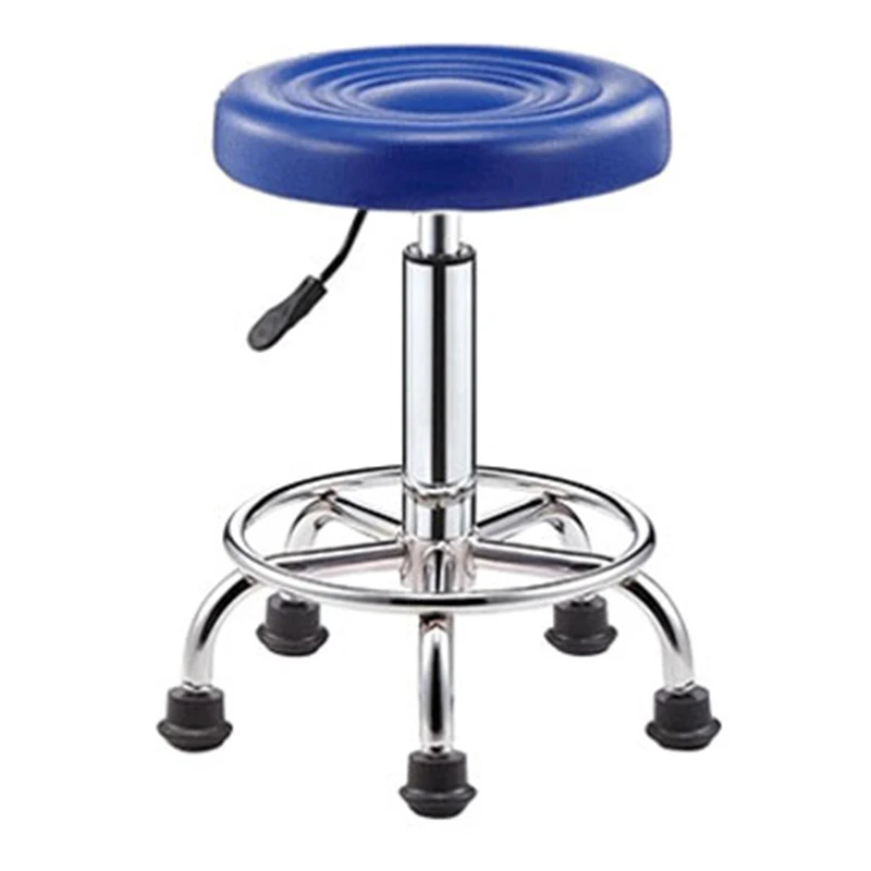 Дешевый подвижный стул для химической лаборатории из нержавеющей стали с колесами удобный полиуретана лабораторий и технических специалистов