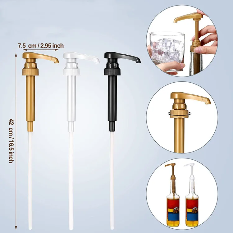 Manufacturer Wholesale Food Grade Pp 8ml 10ml 30ml Black Golden Coffee