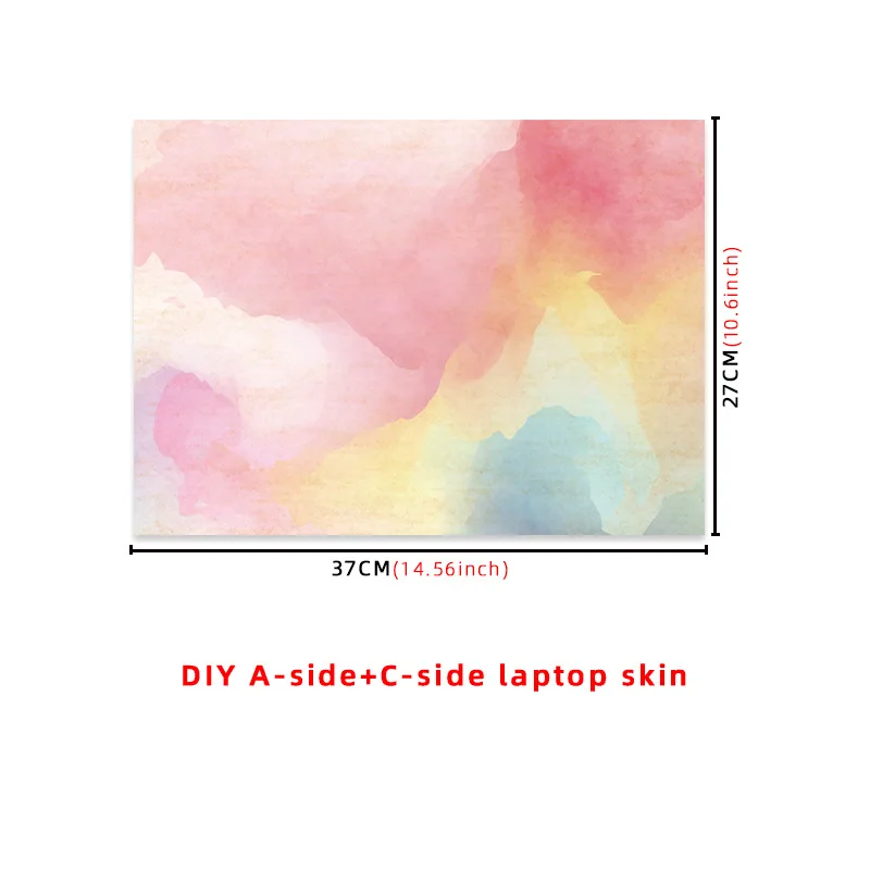 DIY Custom Laptop Skin Adhesive Computer Paper PVC Material for 14 Inch Notebook Computer Diy Laptop Sticker Laptop Skin