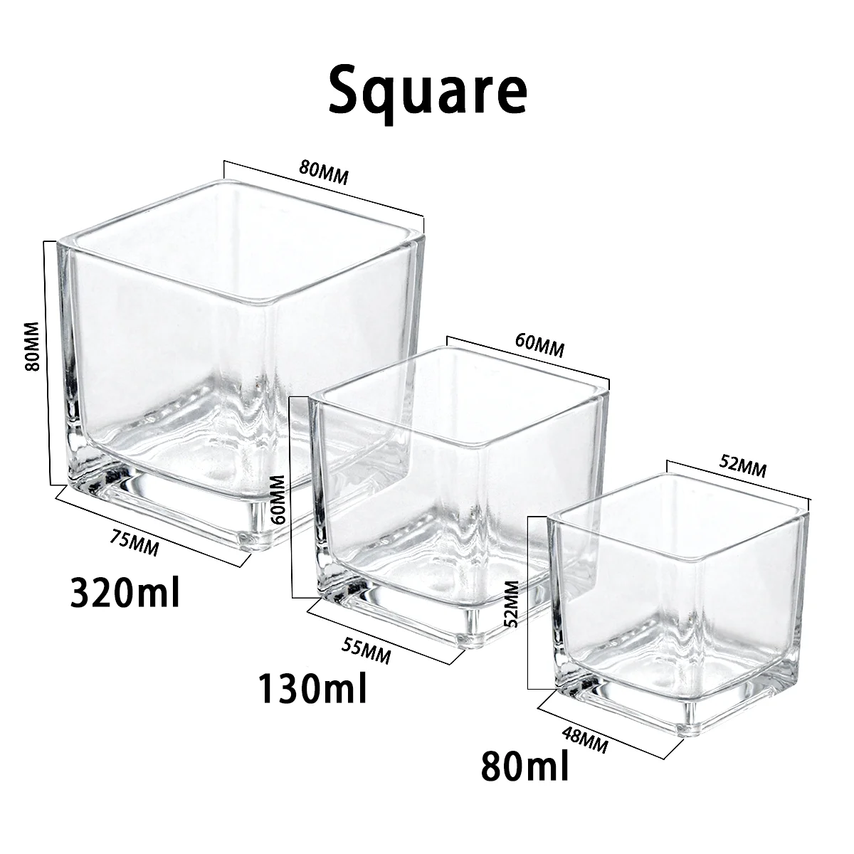 Wholesale Iridescent Candle Jars Glass Candle Vessel Unique,14oz Empty