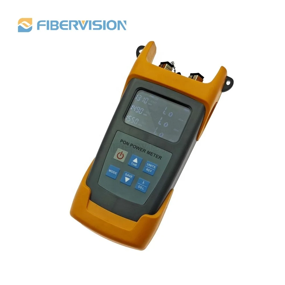 Fibervision Pon Meter 1310/1490/1550 Nm Vfl Gpon Epon Xpon Olt Onu Test ...