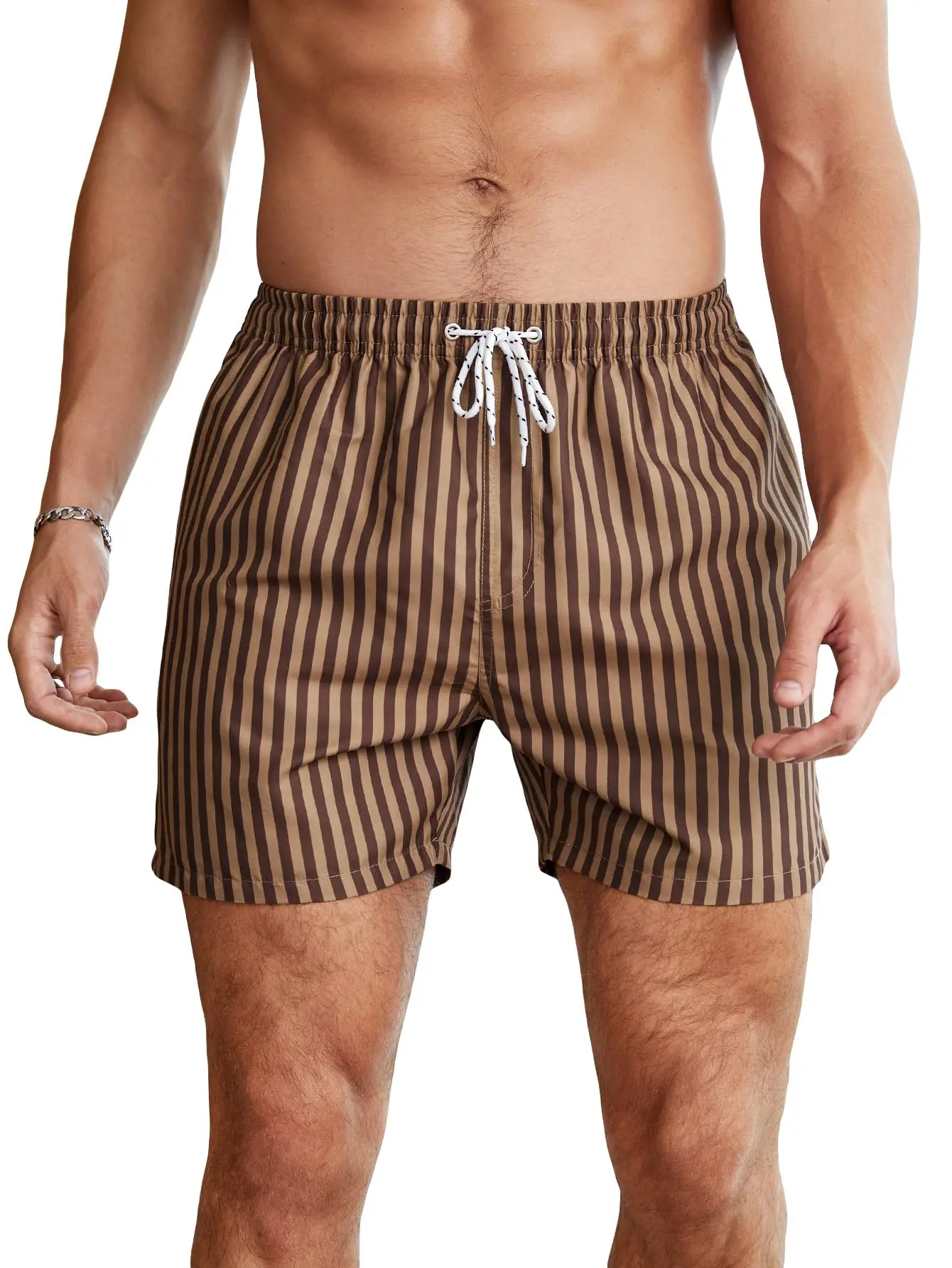 Mens Swim Trunks Quick Dry Swim Shorts With Mesh Lining Funny Swimsuits 5.5" Bathing Suits  Summer Beach Shorts Swimming Suit