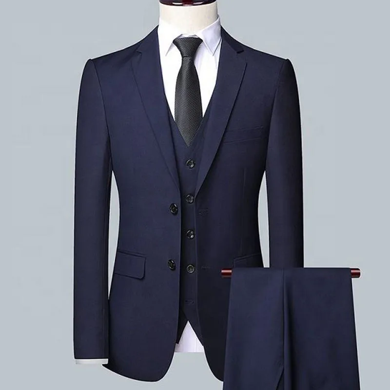 Customized China Customized T/r Black Men Suit Bottom Price Factory ...