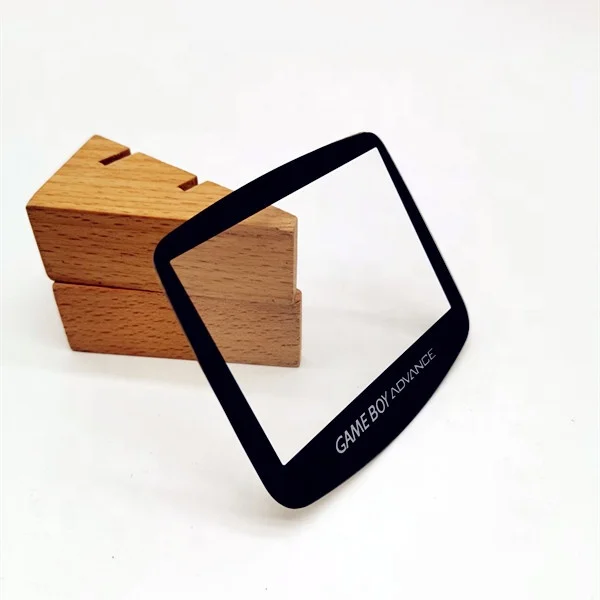 Custom Silk Screen Printing Flat clear Tempered Painted Panel Smart Glass License Plate Cover