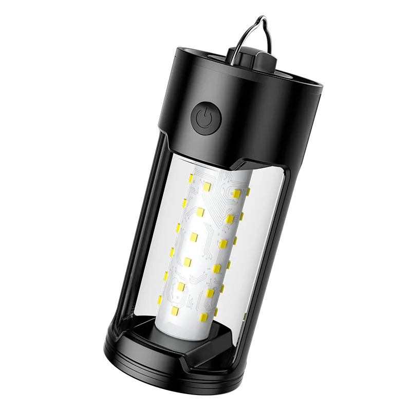 LED Outdoor Camping Multifunctional Emergency Tent Light 18650 Rechargeable Lighting AAA Battery Camping Lamp