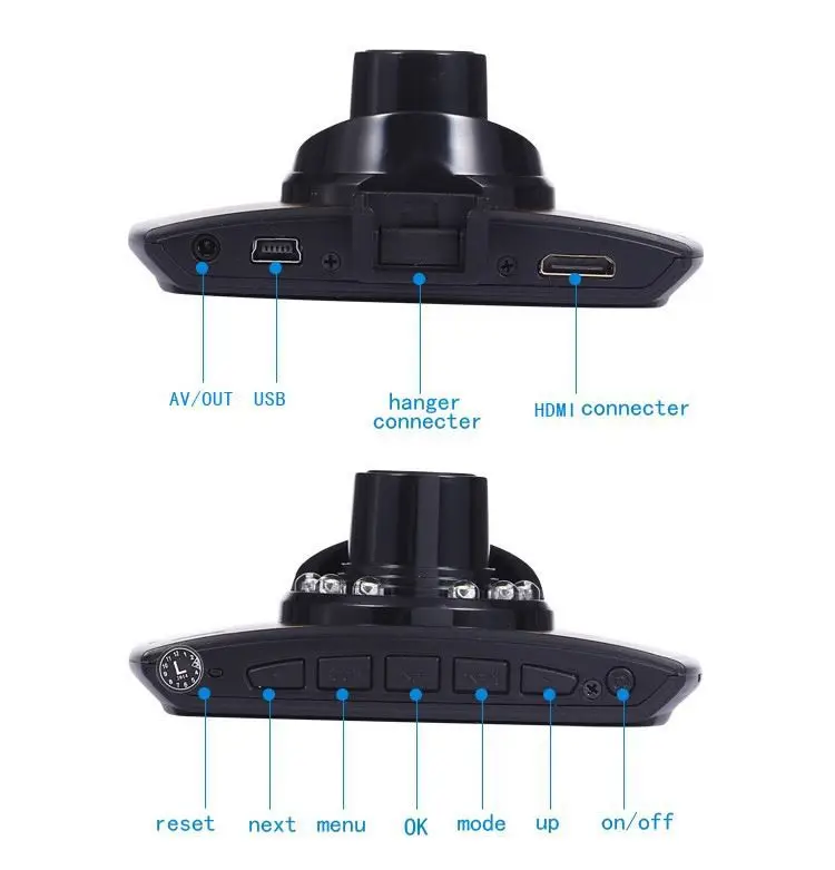Camera Dash Dual Cam Recorder Lens Night Vision With Vehicle for Voice Wifi Cameras Guangdong Automobile Data A1 Car Black Box