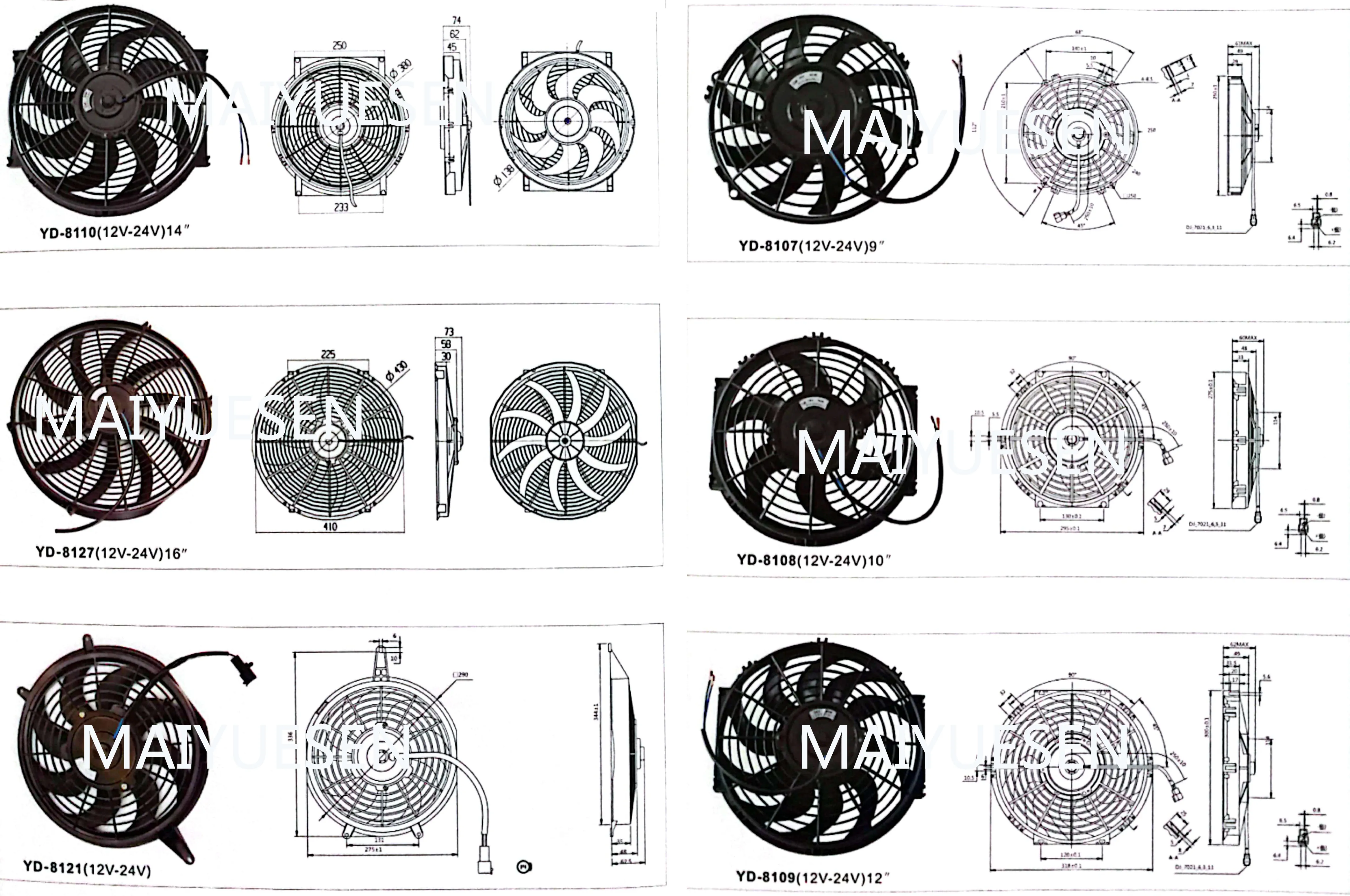 Axial Flow Fan, 100mm, 500MM - detail 18