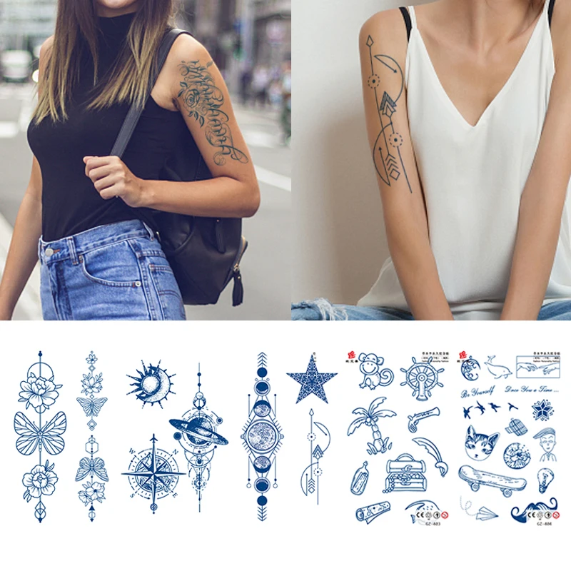 Aresvns Realistic Temporary Tattoos for Women  India  Ubuy