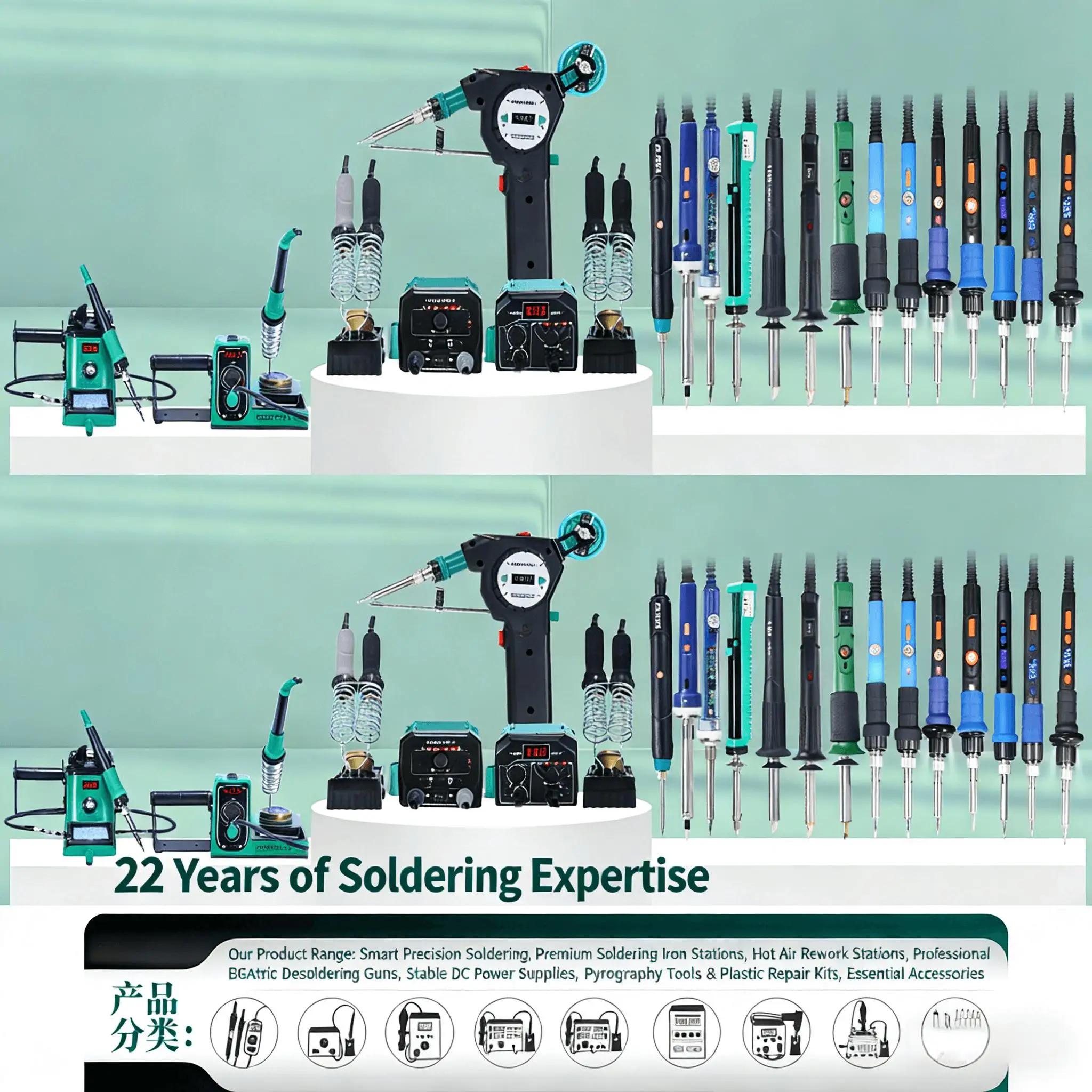 FORWARD FW-HA01 Hot Air Desoldering Station 1 Piece MOQ in Stock 2 Days Fast Ship for Phone Motherboard Repair Tool