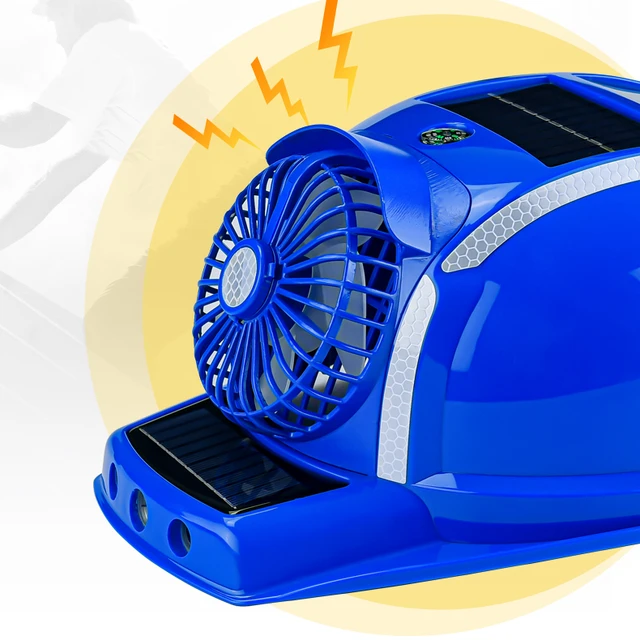 We specialize in production, sales and supply safety helmet with fan