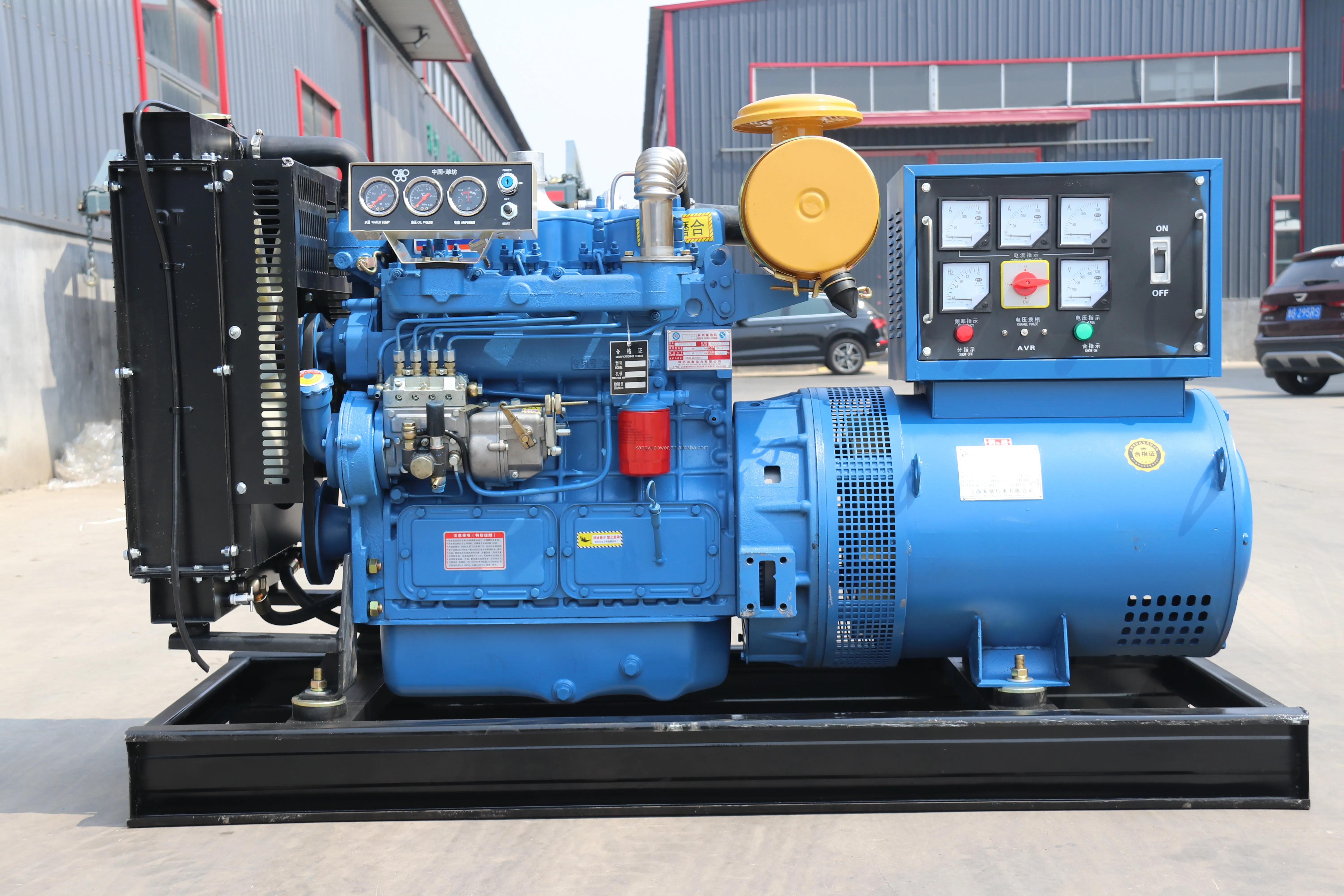 Isuzu 50kva Silent Diesel Generator with Open Frame 50/60Hz Frequency Best Price for Tanzania