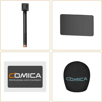 Comica HR-WM Interview Handheld Adapter for Rode Wireless GO ME/BoomX-D/D Pro/BoomX-U Wireless Lavalier Microphone, Mic Handle detail image