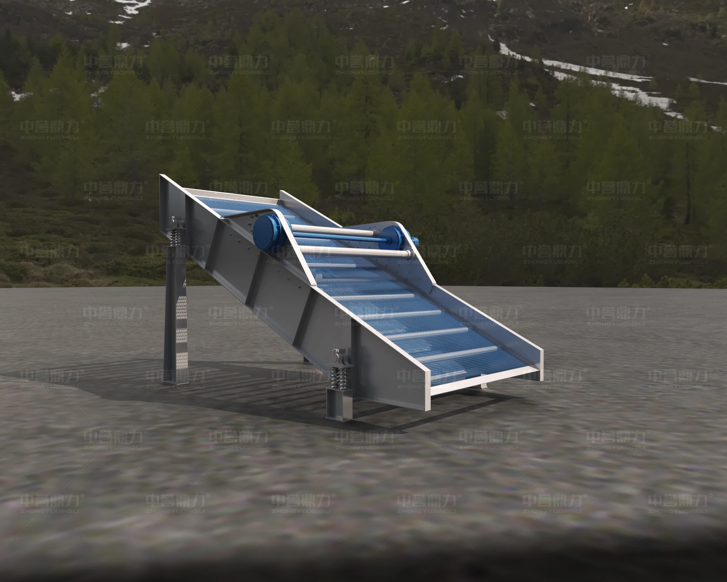 Chinese leverancier hoogrendement hoge frequentie trilzeef mijnbouw aggregaat lineaire trilzeef voor gouderts/zand