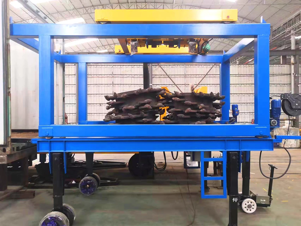 Loading And Unloading System Equipment For Heavy-duty Cargo Such As ...