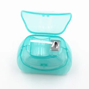 Daily Care Best Selling Triangle Box Pack Dental Floss Fresh Mint 1000D PEFE Plastic Teeth Floss for Adult Oral Care