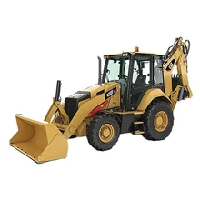 Low price backhoe loader used caterpillar cat 416e 420e 420f 430f tractor with backhoe and front loader
