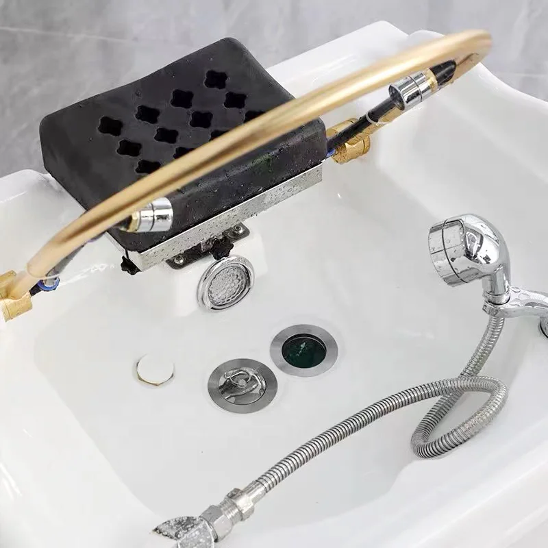 New Removable Hair Spa Treatment Wash Shampoo Portable Shampoo Bed Shampoo Basin With Steamer