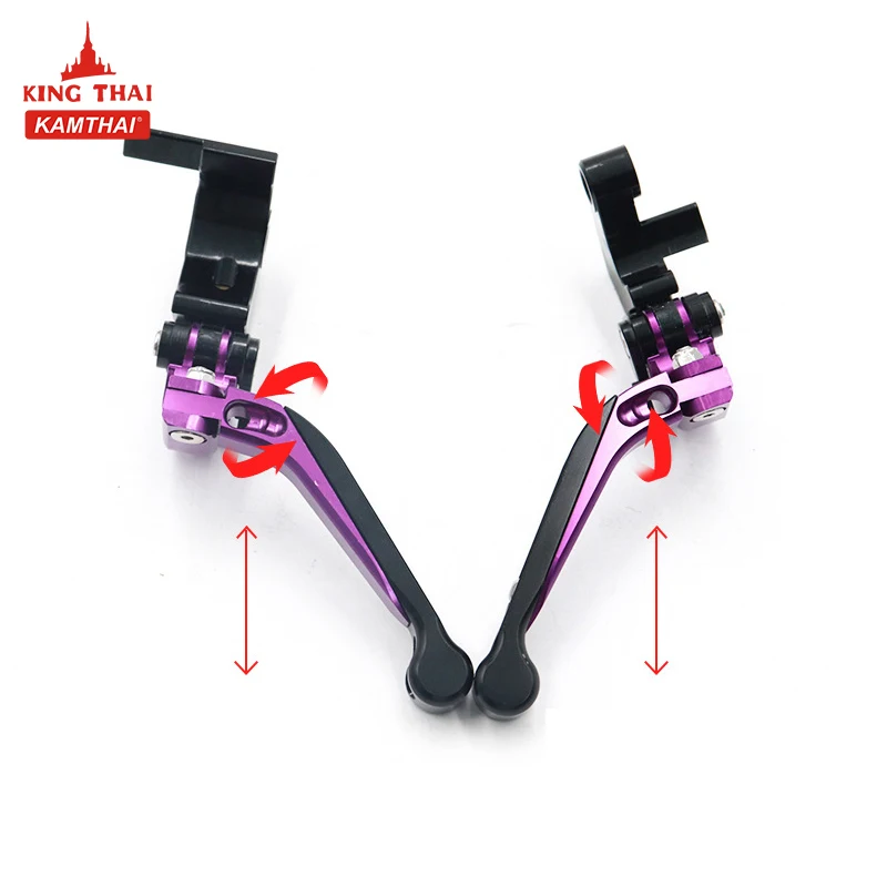 KAMTHAI CNC Motorcycles Spare Part Foldable Brake Clutch Lever for Bajaj Pulsar 200 NS