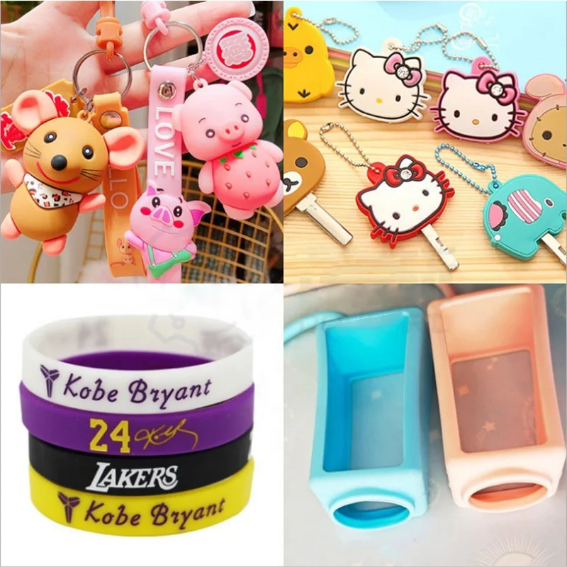 Automatic Pvc Silicone Label Making Machine Dripping Equipment Dispenser Label Wristband Production