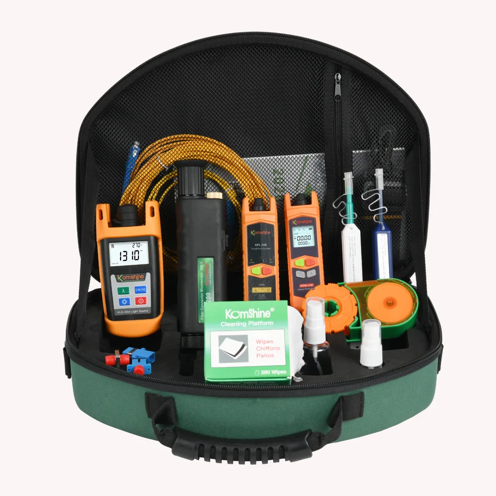 KLT-15D Optical Fiber Toolbox Optical fiber loss test kit| Alibaba.com