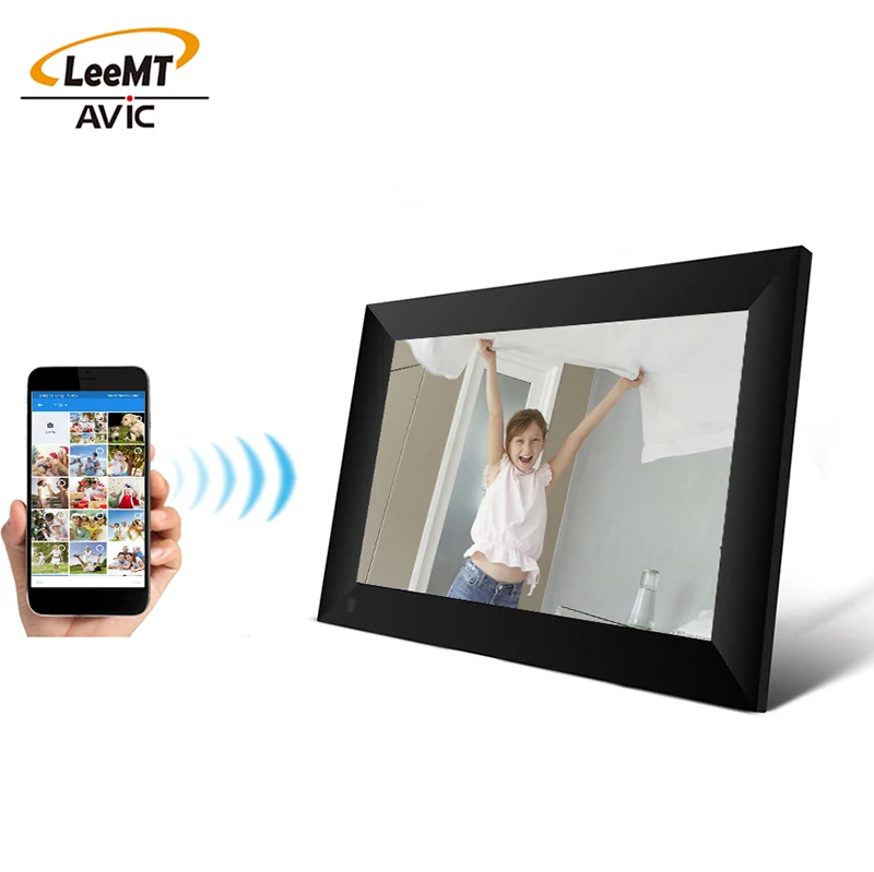 Frameo Android Rk3126C Touch Screen Digital Photo Frame 10 Support 1080P Videos