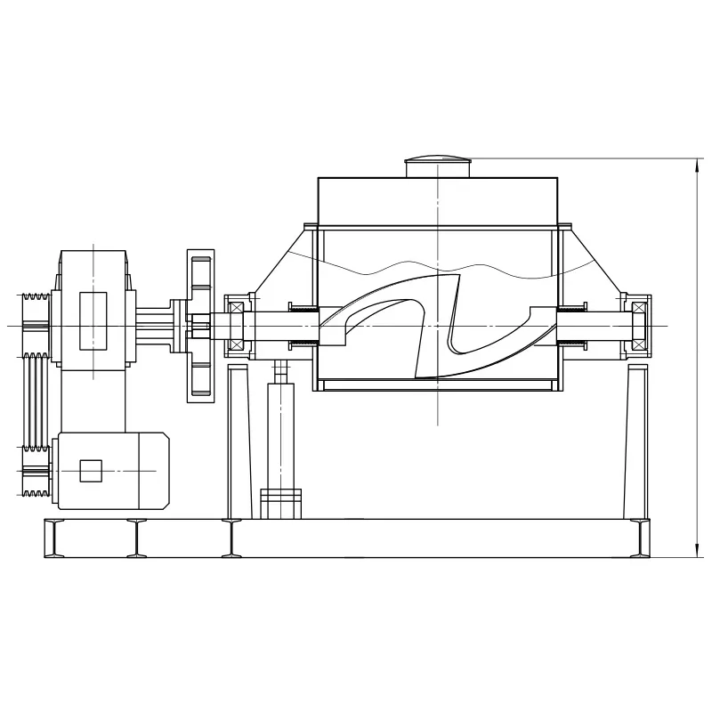 Kneader Mixer With Extruder High Temperature Vulcanized Silicone Sealant Rubber Production Line Kneader Mixer