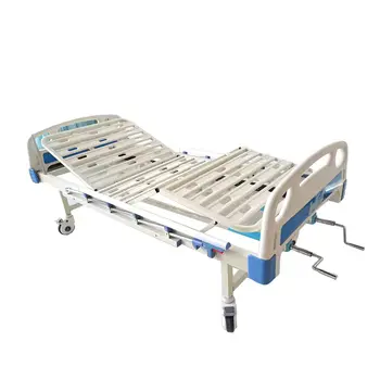 Multi-function Quality Guaranteed Double Crank Common Hospital Bed