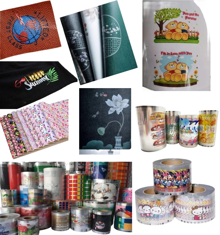 Sticker With Transfer Film Original Printable Eco Solvent Heat Transfer Printing Supplier Print ...