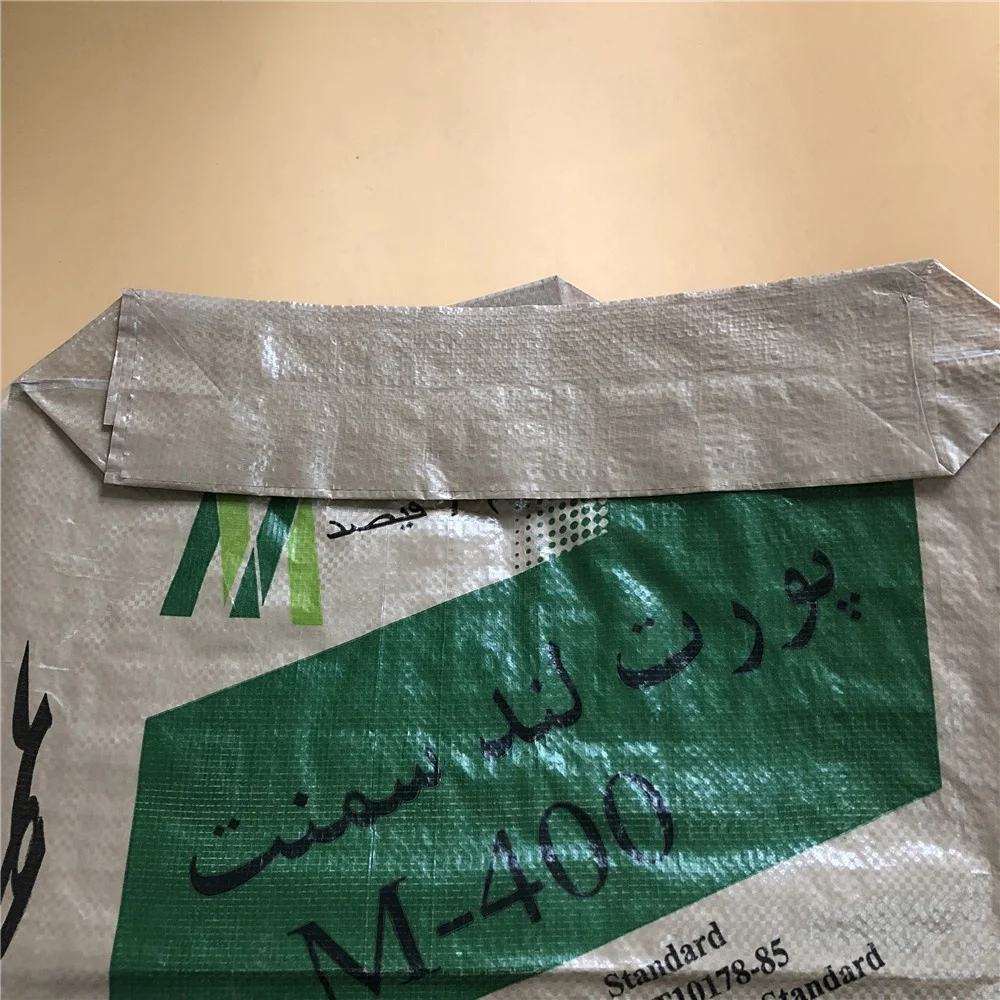 Kraft Paper Inside pp Woven Valve Bag 50kg 25 kg Different Dimensions Super Sacks for Sand Cement