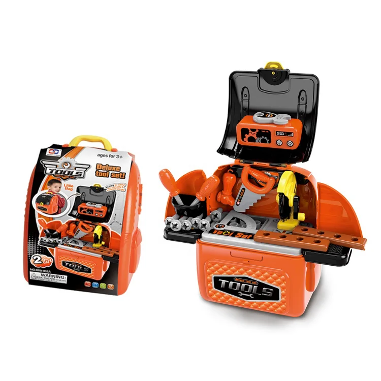 Развивающий Интеллектуальный складной рюкзак для хранения детский набор инструментов интересный набор инструментов для игр Игрушки для детей