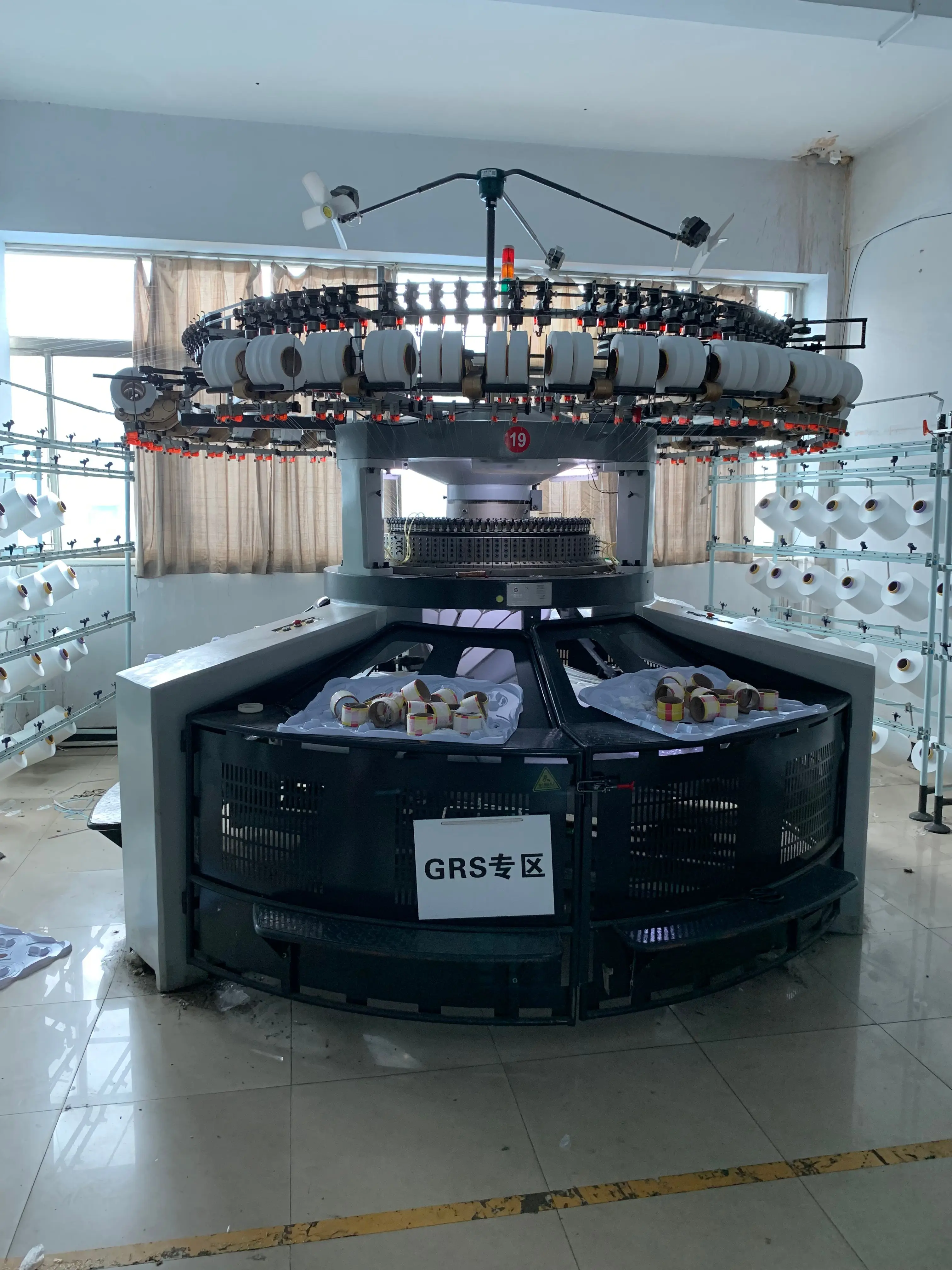 New 2023 Single Jersey Tubular Round Circle Circular Knitting Machine