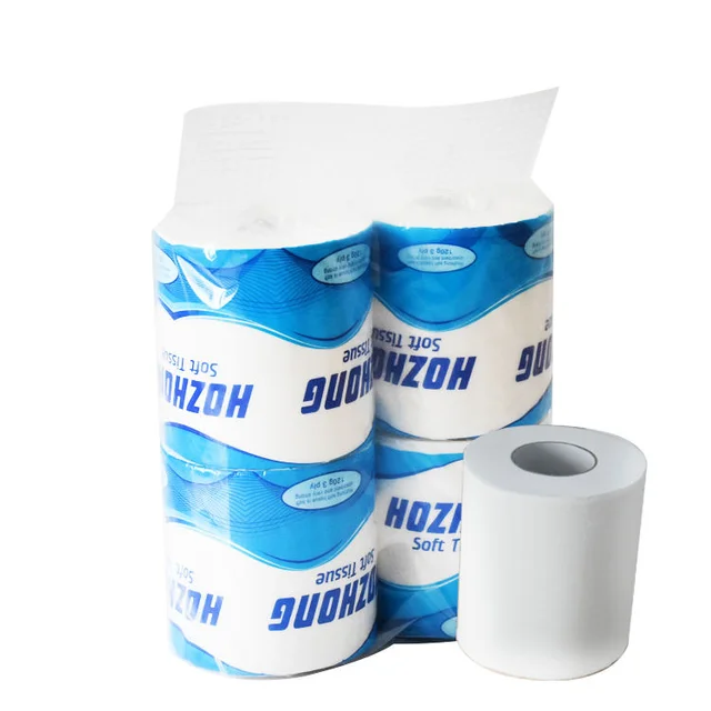 Wholesale 3-Ply Disposable Soft Roll Toilet Paper From China Drop Shipping Options Available for Home Use