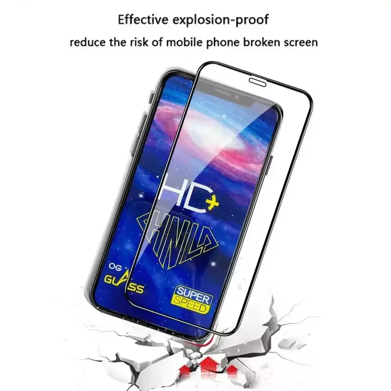 New Design Hd+ Antibroken Tempered Glass Screen Protector For Iphone