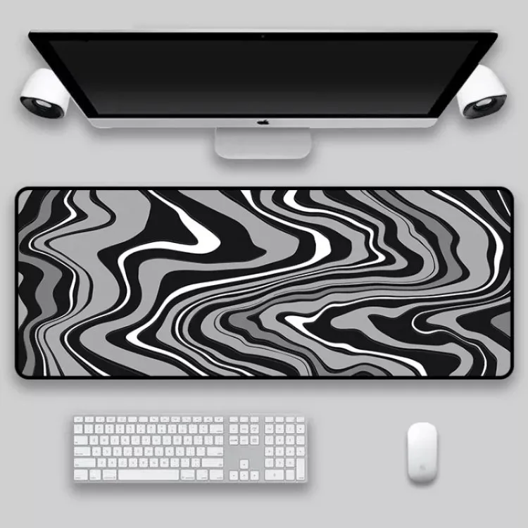 Strata Liquid Computer Mouse Pad Gaming Mousepad Abstract Large 900x400