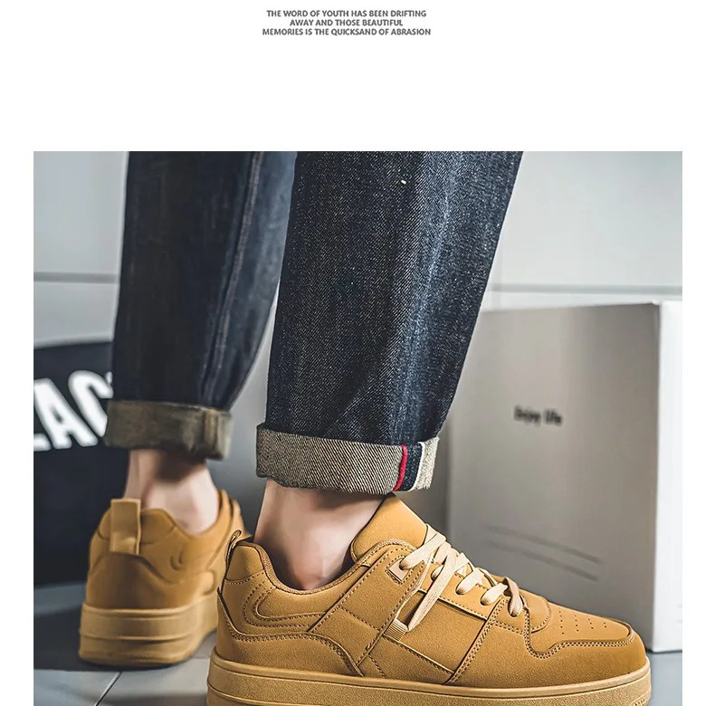 Solid Color Summer All-in-one Thick Sole Increase Casual Board Shoes Non-slip Wear Sneaker Shoes