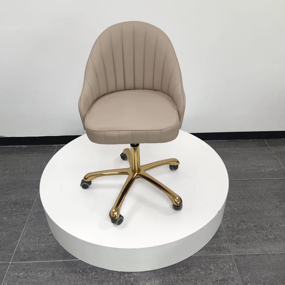 Wholesale Cheap Beauty Salon Furniture Adjustable Height Pedicure Stool Technician Chair With Backrest