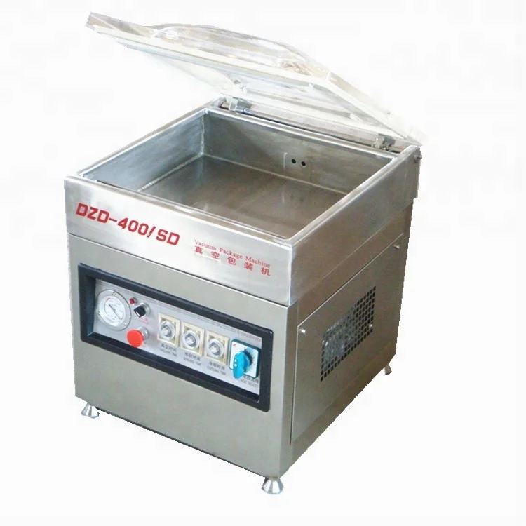 DZ-260B Single-Chamber Stainless Steel Vacuum Sealer Machine Small