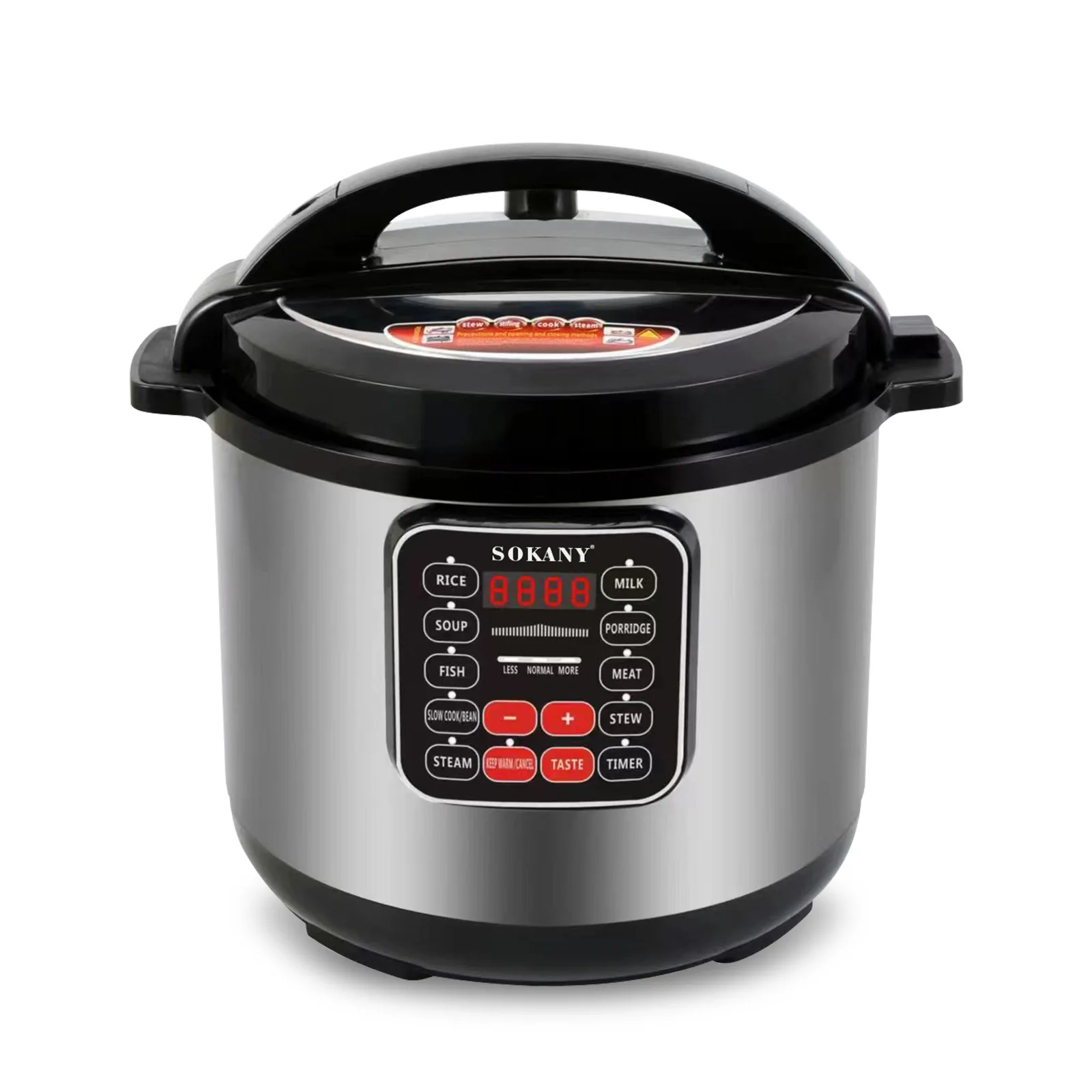 11L 1600W Electric Pressure Cooker Versatile Efficient