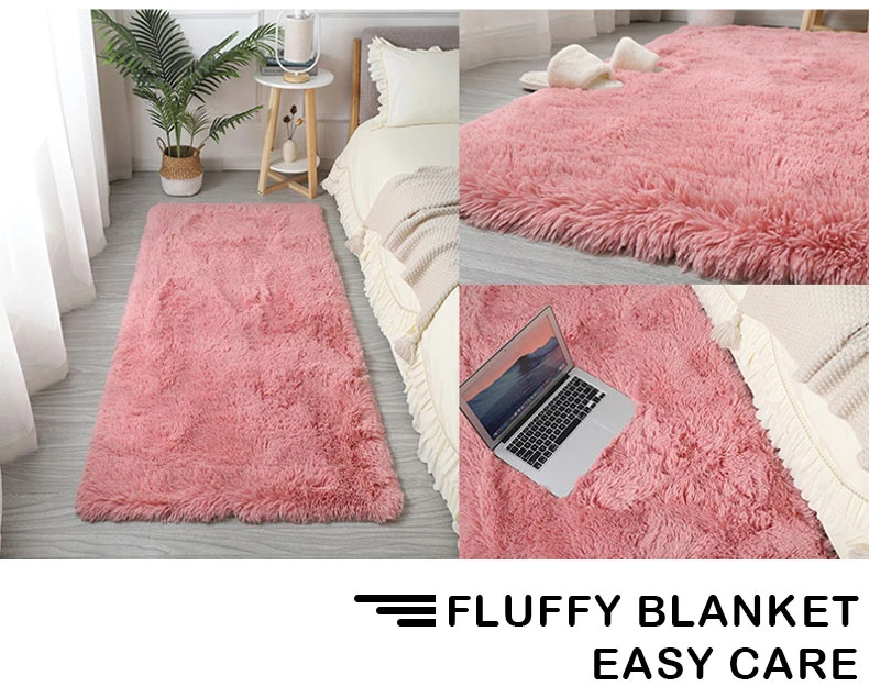 Modern Fluffy Area Shaggy Rugs For Bedroom Living Room Ultra Soft Fur