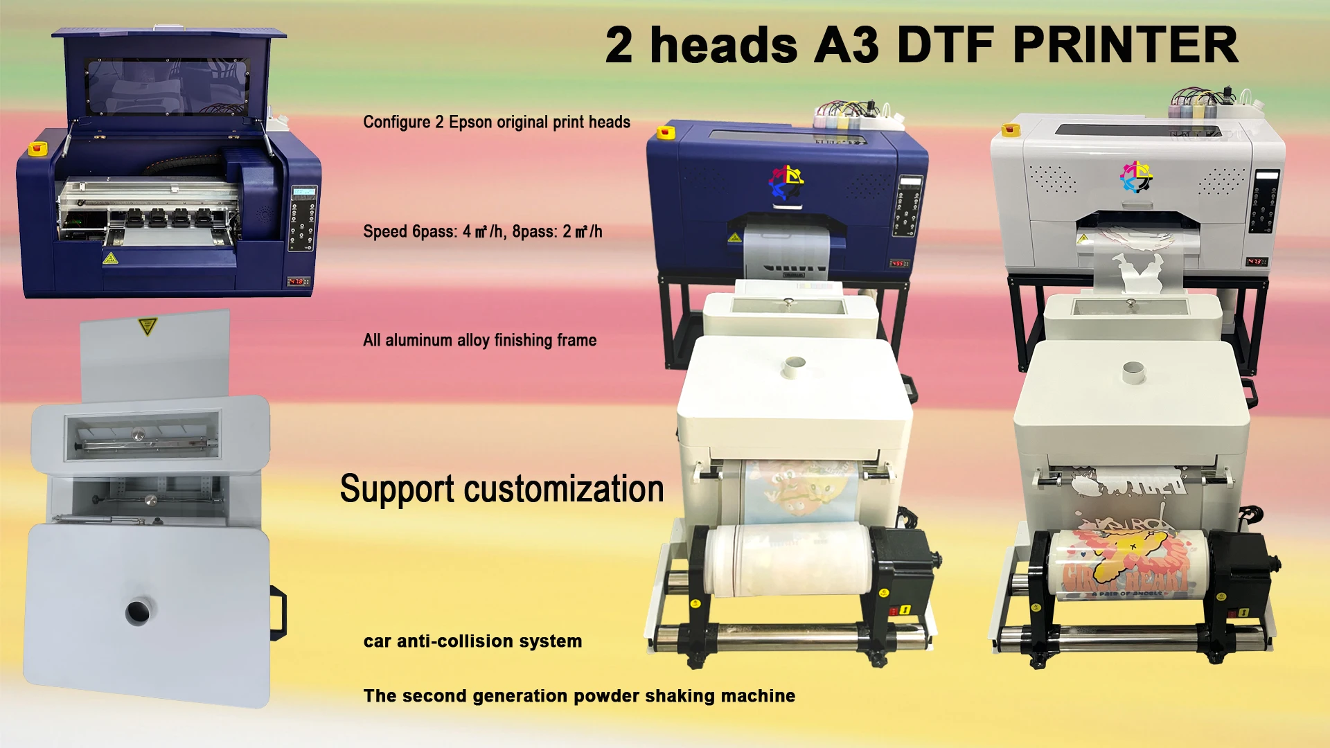 A3 DTF Printer - Efficient Digital Sublimation Solutions