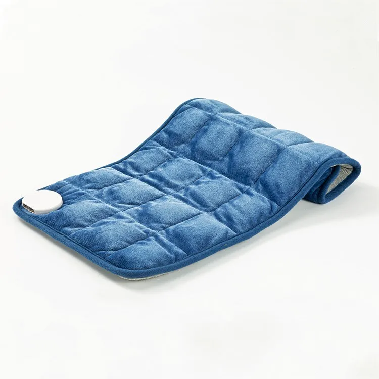 Portable Soft Flannel Electric Heating Pad with PTC Element for Back Pain Relief Period Cramps & Massage Washable