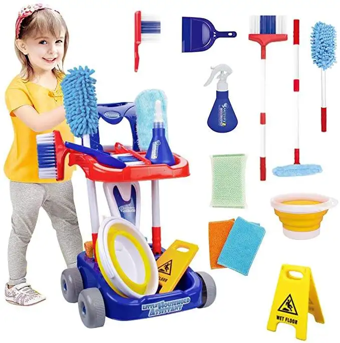 Pretend Play Cleaning Set Fun Housekeeping Toys for Kids