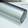 TPU Opaco Ottico Fibra di Carbonio Argento