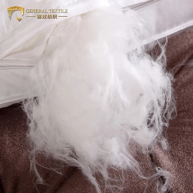 Гипоаллергенная 100% хлопковая ткань 1200 г микрофибра подушка