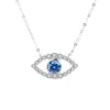 1 carat swiss blue moissanite